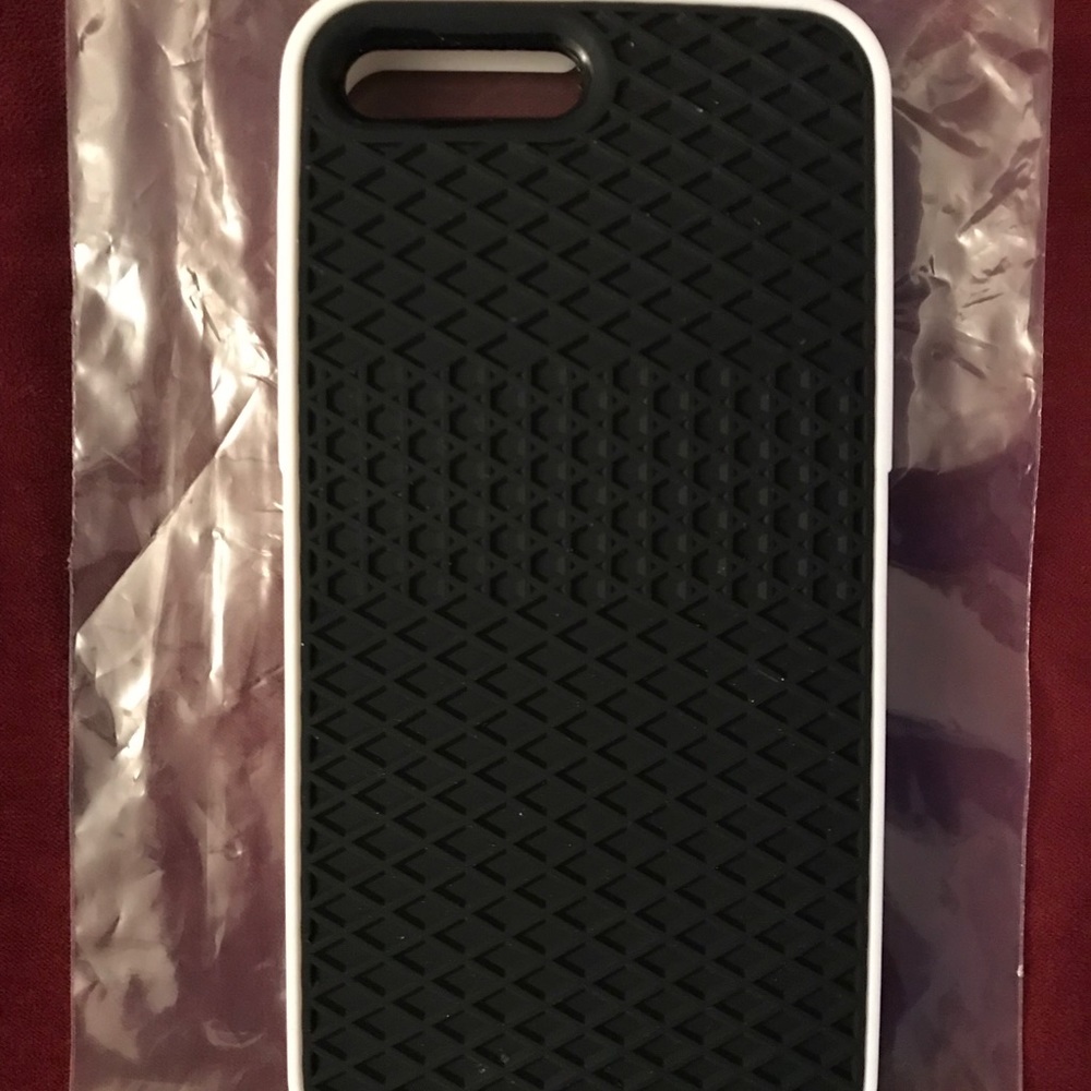 Vans IPhone 7 Plus case cover white/black waffle🔥